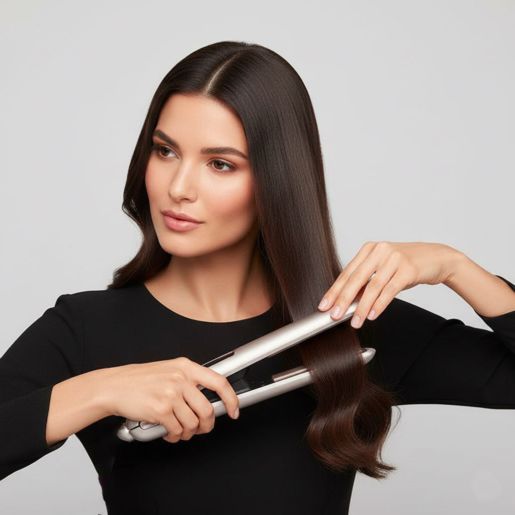 SleekGlow | Lisseur Sans Fil Rechargeable