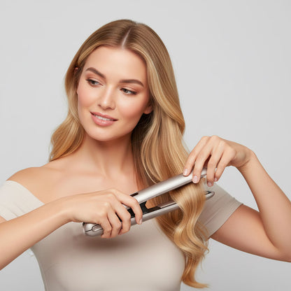 SleekGlow | Lisseur Sans Fil Rechargeable